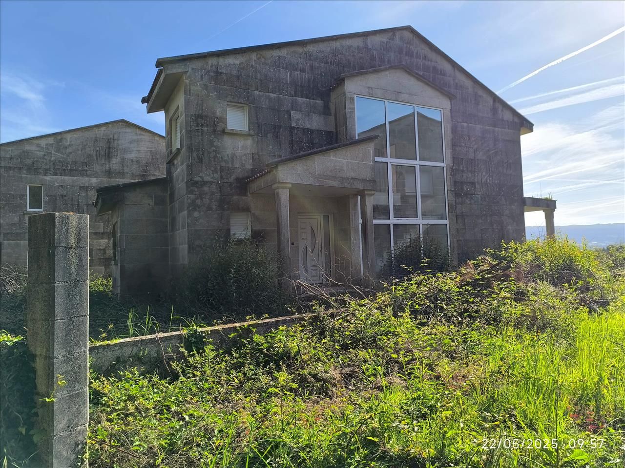Exterior view of House or chalet for sale in Sanxenxo  with Private garden