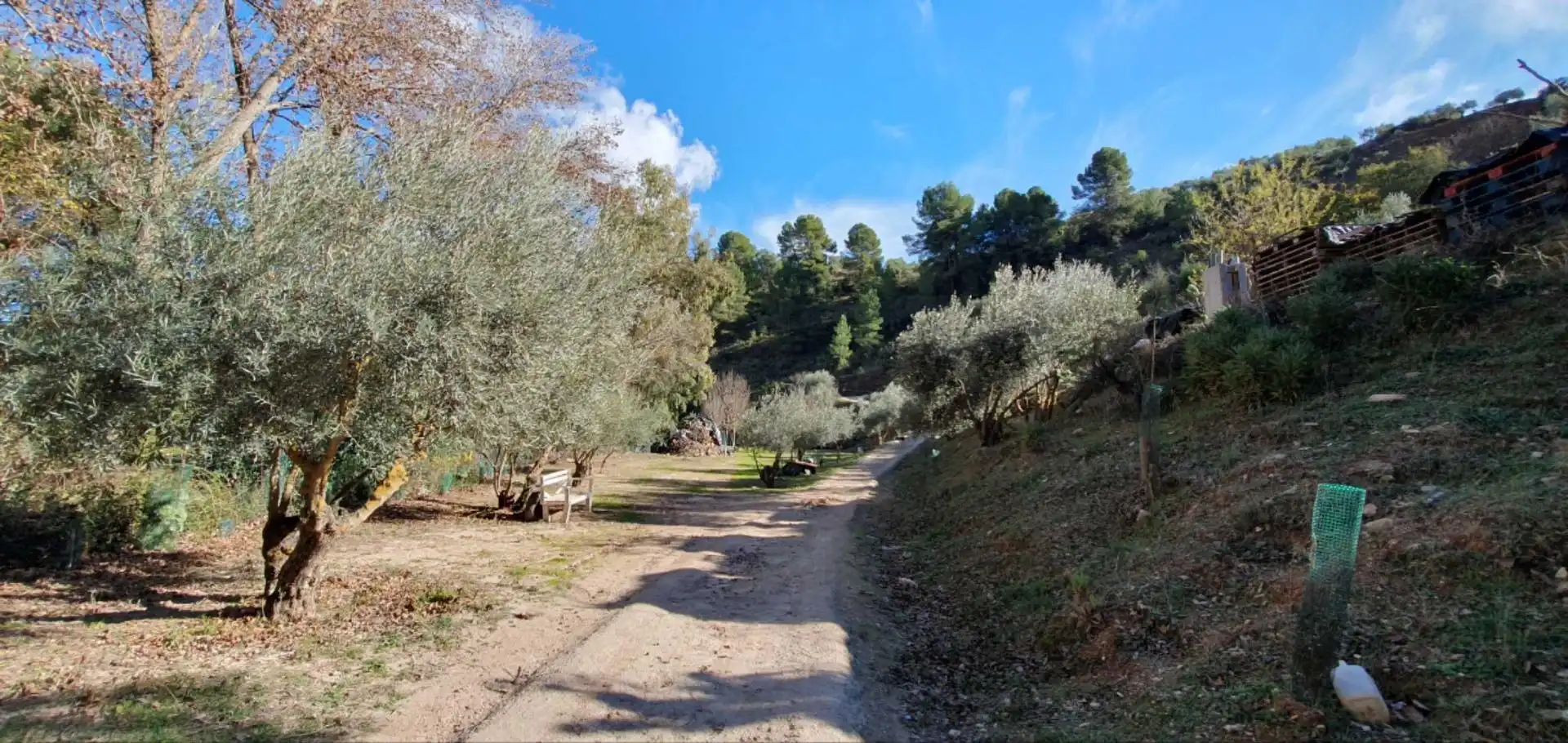Vista exterior de Finca rústica en venda en El Burgo amb Calefacció, Jardí privat i Traster
