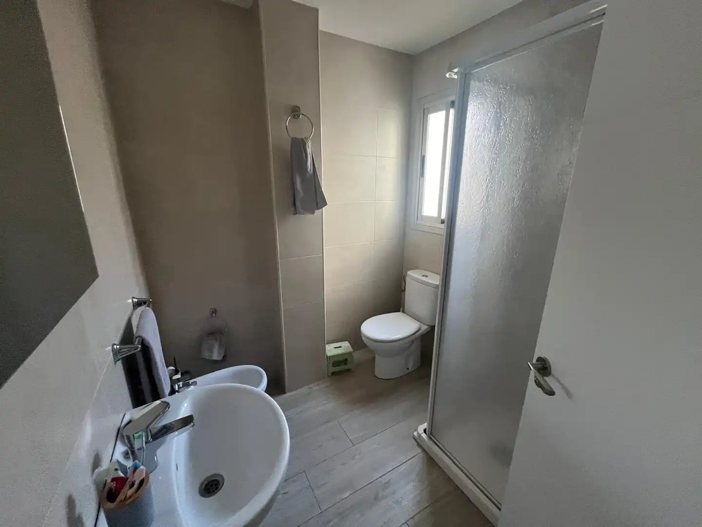 Badezimmer von Wohnung zur Miete in Almansa mit Möbliert