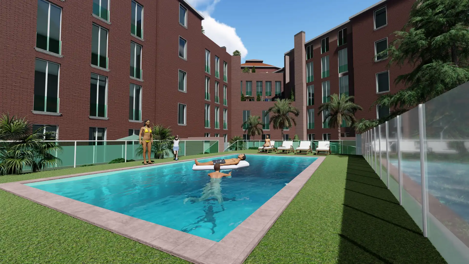 Piscina de Apartament en venda en Palencia amb Piscina comunitària