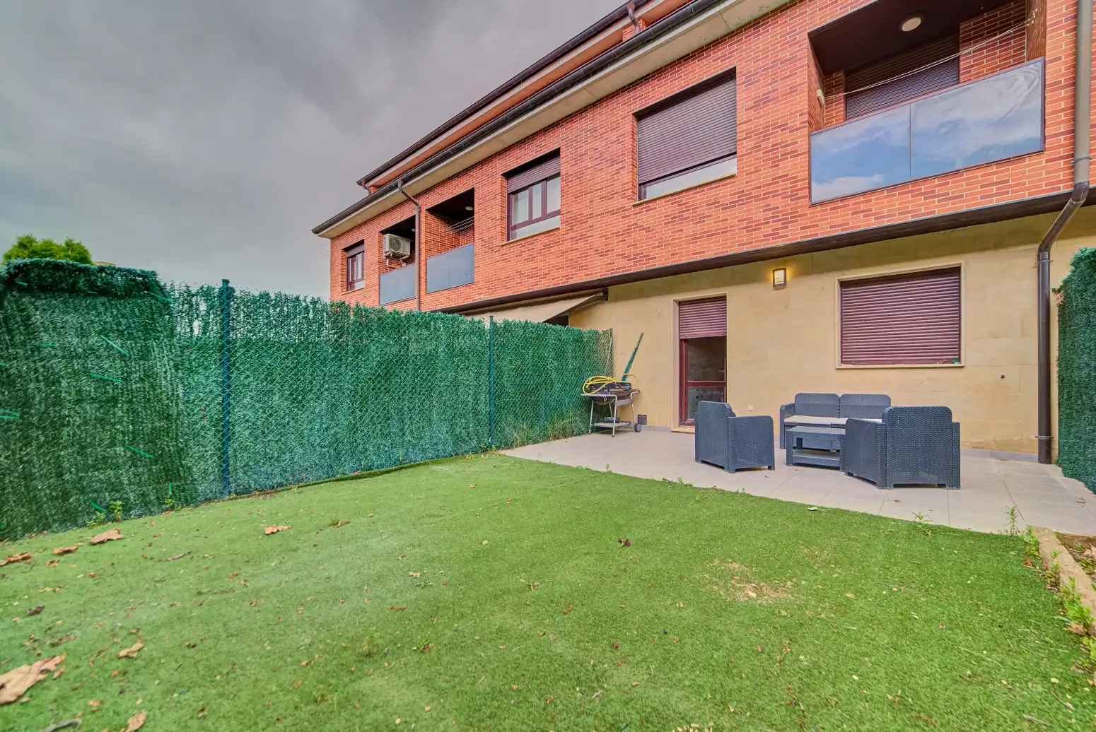 Terraza de Casa adosada en venta en Olite / Erriberri con Calefacción, Jardín privado y Parquet