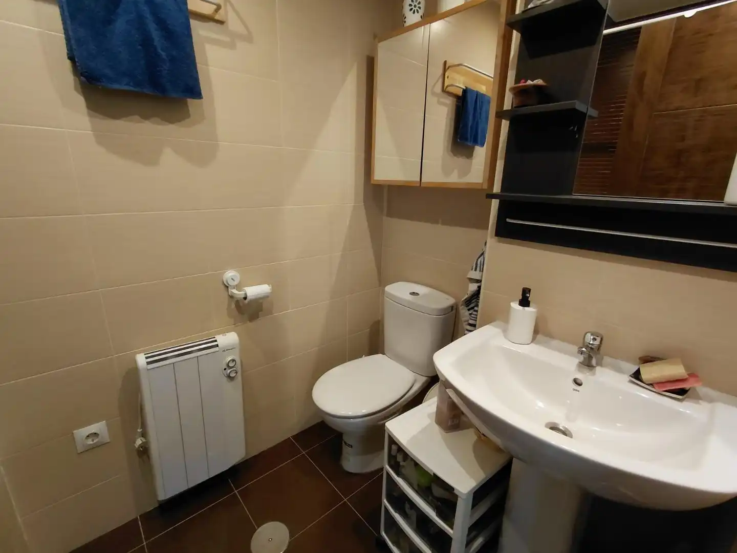 Badezimmer von Maisonette zum Verkauf in El Molar (Madrid) mit Heizung, Terrasse und Abstellraum