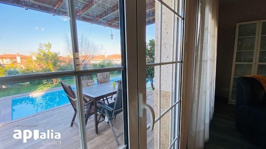 Balcony of House or chalet for sale in Sabadell  with Heating, Private garden and Terrace