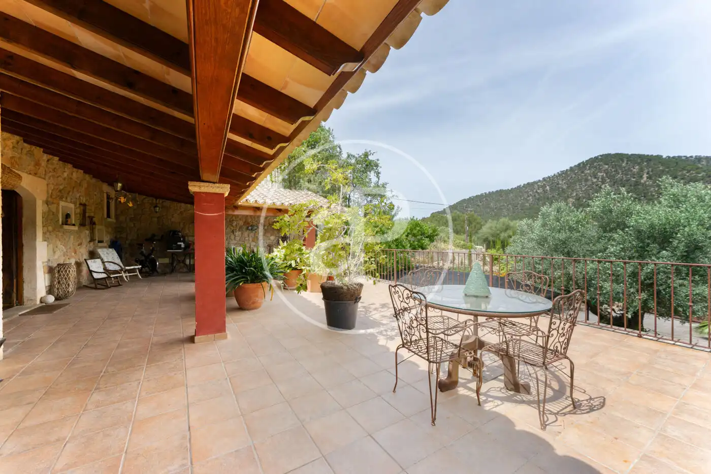Terrassa de Casa o xalet en venda en Alaró amb Aire condicionat, Calefacció i Jardí privat