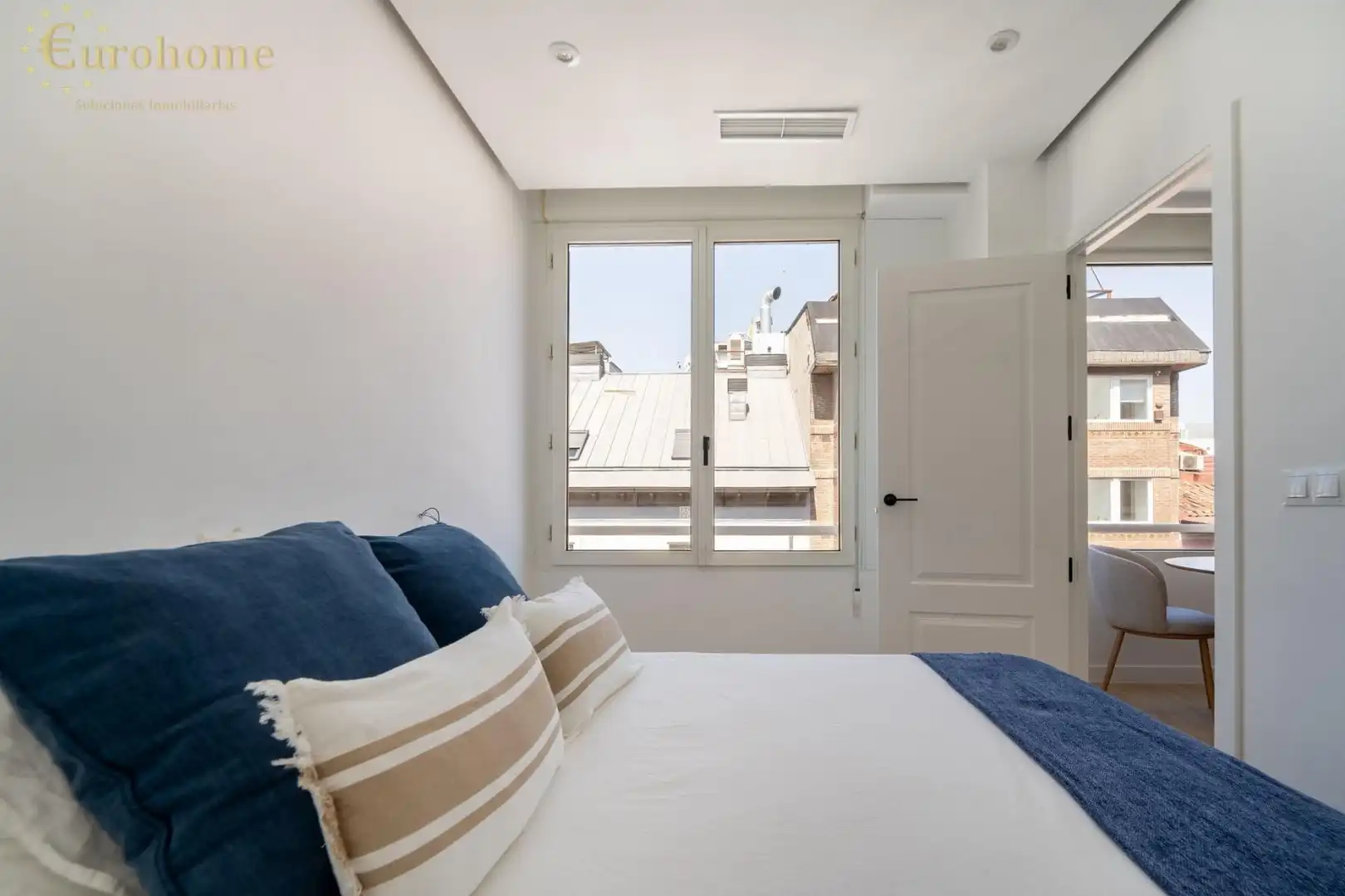 Schlafzimmer von Wohnung zum Verkauf in Madrid mit Klimaanlage, Heizung und Abstellraum