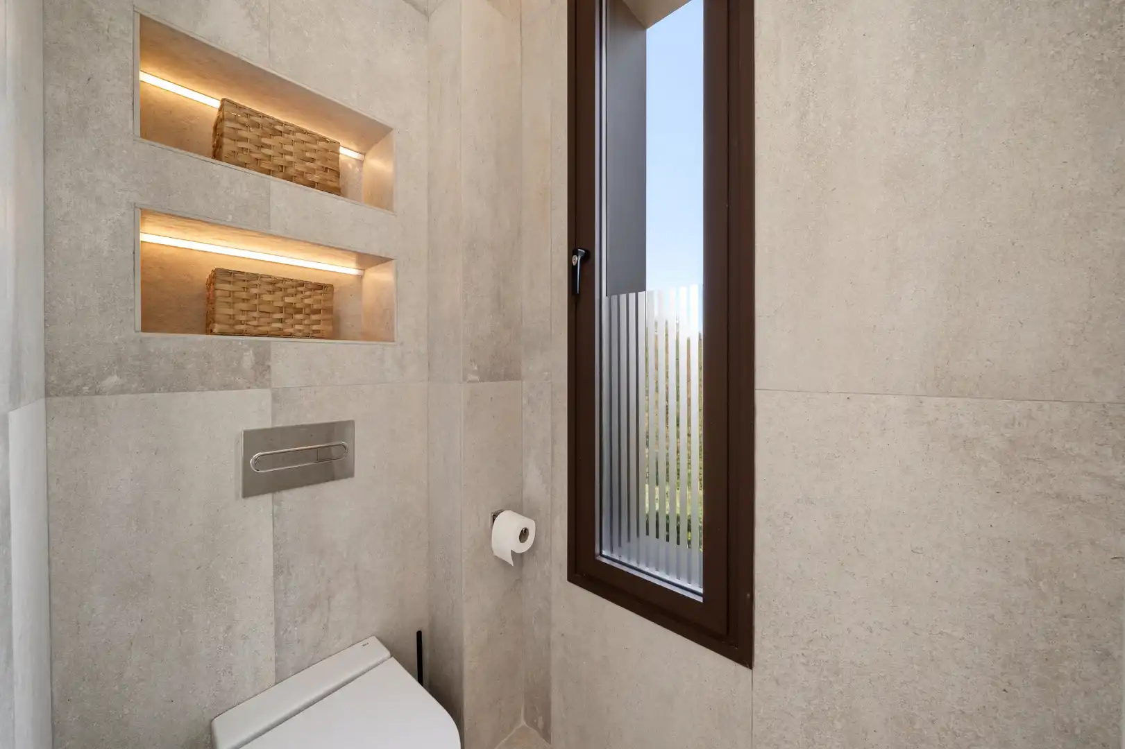 Baño de Casa o chalet en venta en Las Rozas de Madrid con Aire acondicionado, Calefacción y Jardín privado