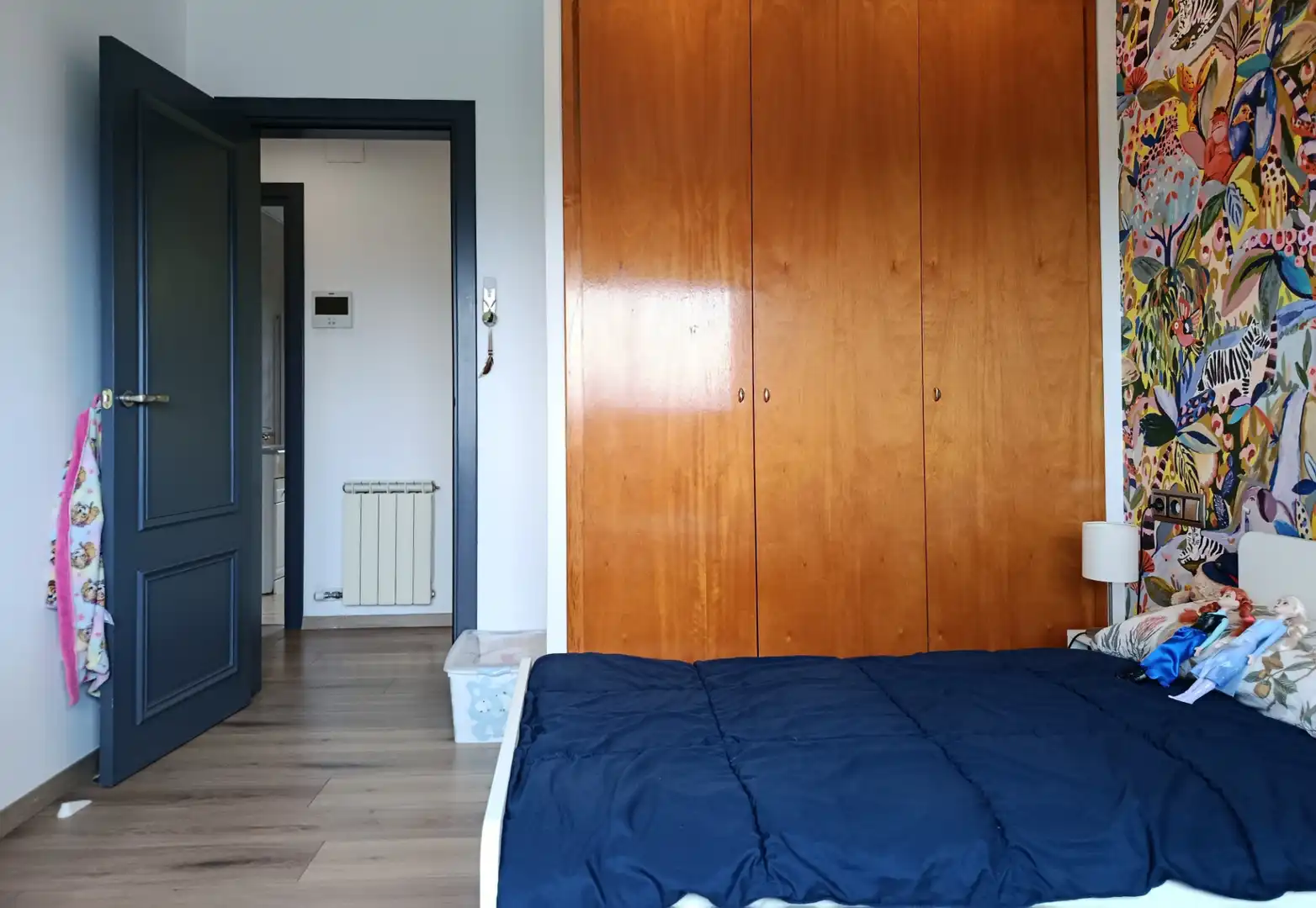 Dormitori de Casa adosada en venda en Girona amb Aire condicionat, Calefacció i Jardí privat