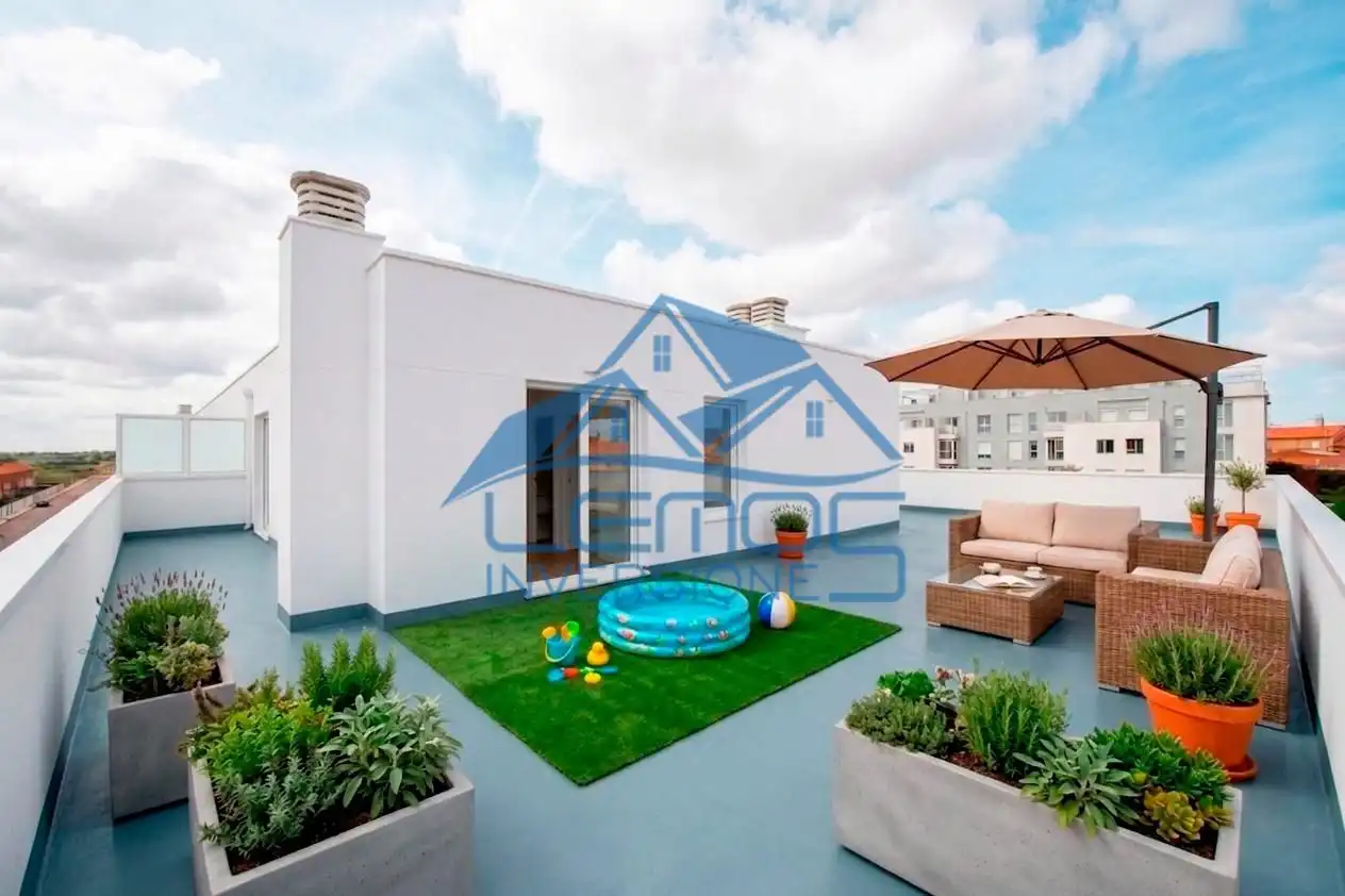 Terrasse von Wohnung zum Verkauf in Chozas de Abajo mit Terrasse
