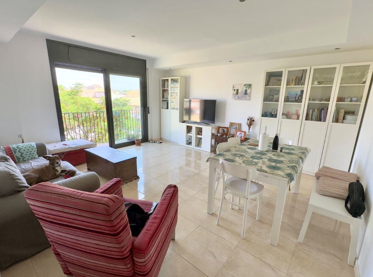 Wohnzimmer von Maisonette zum verkauf in Llorenç del Penedès mit Klimaanlage, Heizung und Terrasse