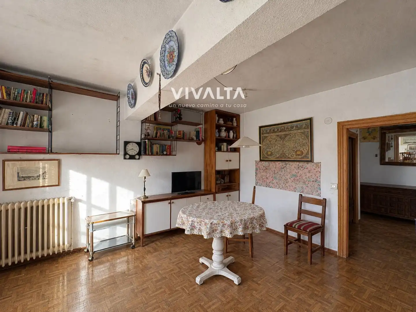 Sala de estar de Ático en venta en Carabanchel
