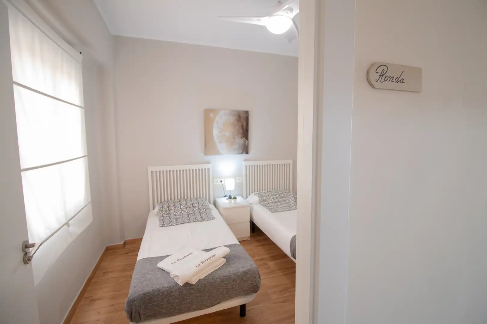 Bedroom of Flat for share in Málaga  with Air Conditioner, Heating and Terrace