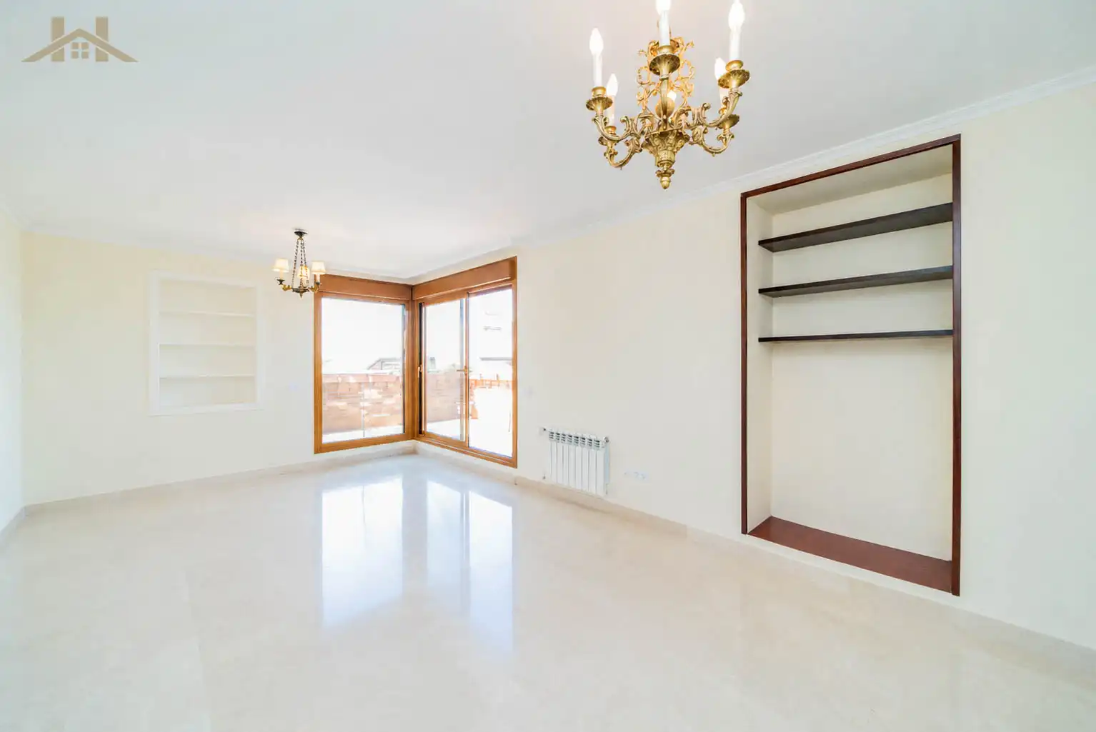 Sala d'estar de Àtic en venda en Boadilla del Monte amb Aire condicionat, Calefacció i Terrassa