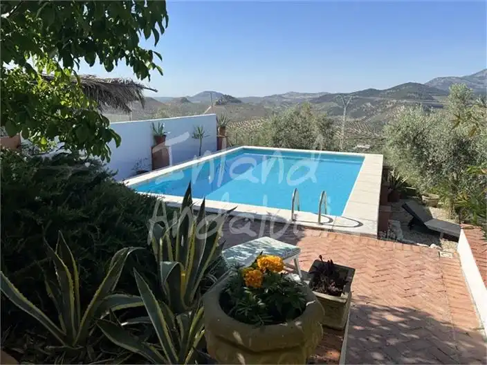 Swimming pool of Country homes for sale in Alcaudete  with Air Conditioner, Terrace and Swimming Pool