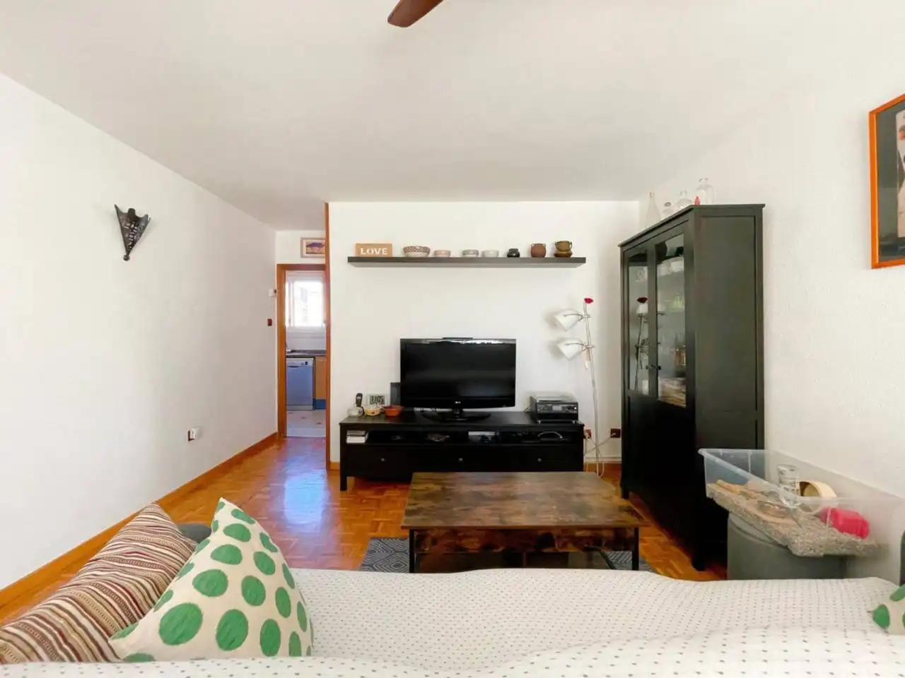 Wohnzimmer von Dachboden zum Verkauf in Cerdanyola del Vallès mit Klimaanlage, Heizung und Parkett