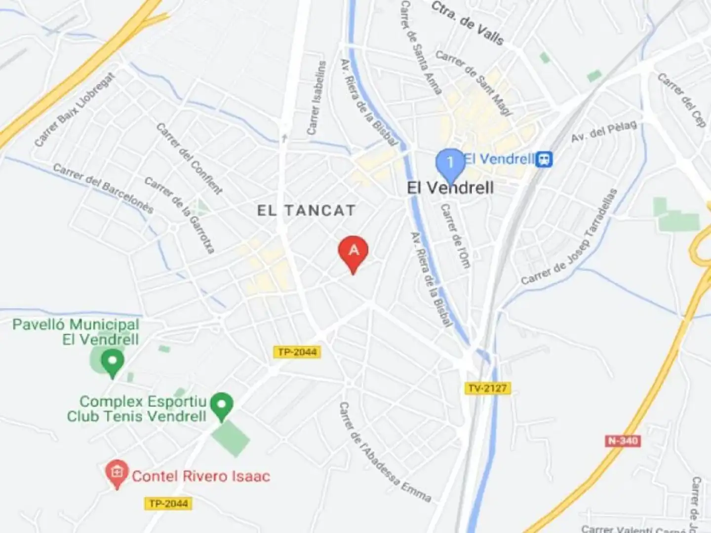 Vista exterior de Piso en venta en El Vendrell