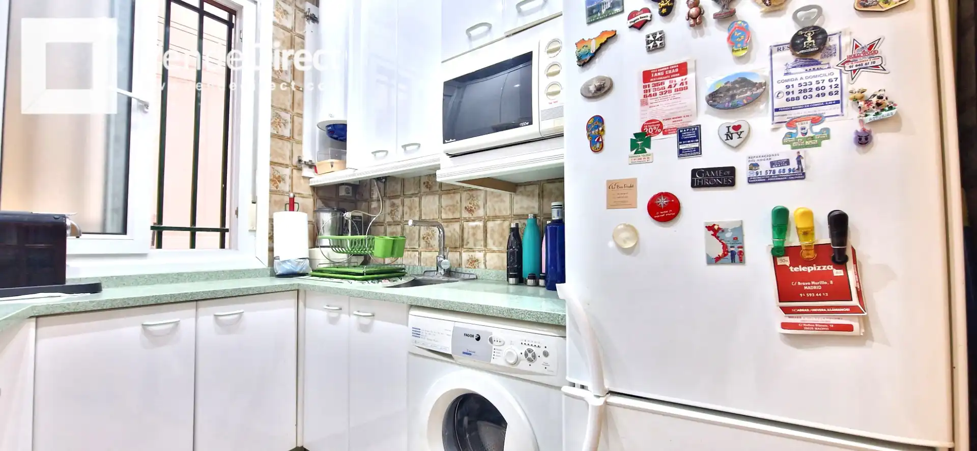 Cocina de Piso en venta en Madrid con Calefacción, Parquet y Horno