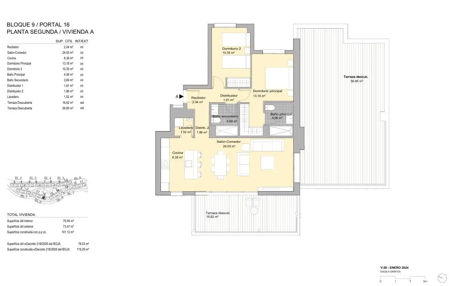 Penthouse with terrace for sale in Urbanizacion Urbanizacion Casares Golf Garden, imagen 15