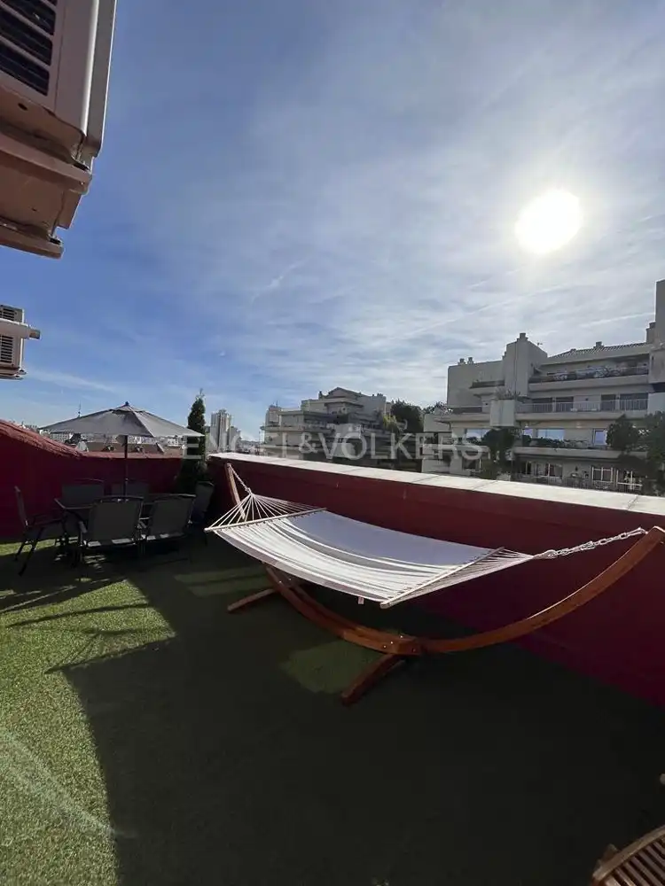 Vista exterior de Àtic de lloguer en Madrid amb Aire condicionat, Calefacció i Terrassa