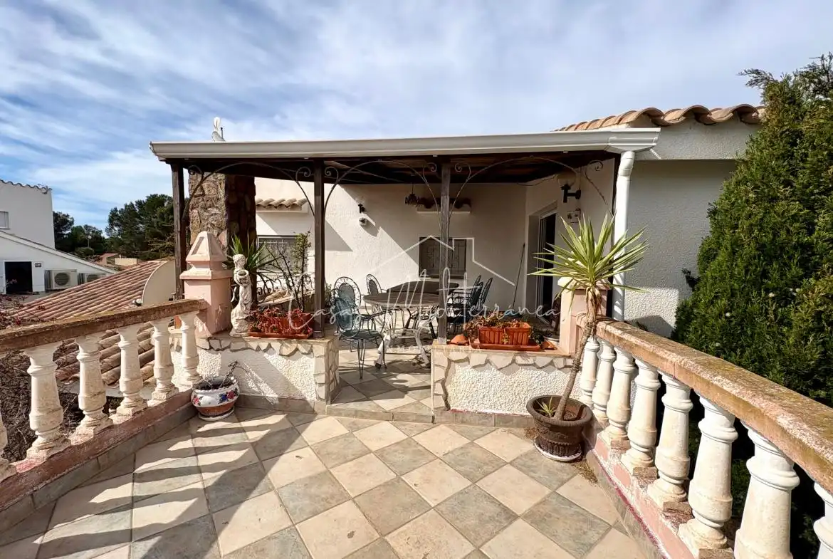 Terraza de Casa o chalet en venta en L'Ametlla de Mar  con Aire acondicionado, Calefacción y Jardín privado