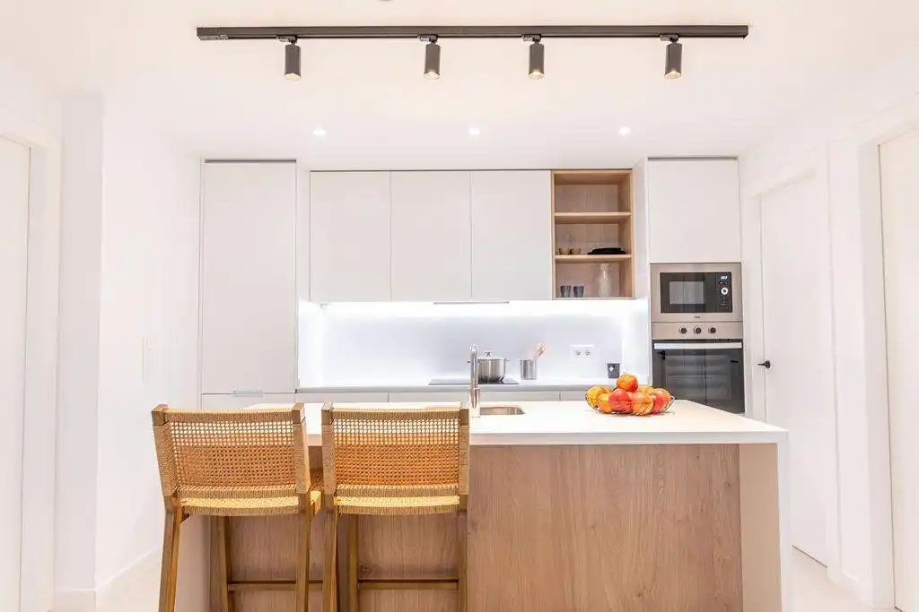Cocina de Apartamento en venta en Pilar de la Horadada con Aire acondicionado, Calefacción y Terraza