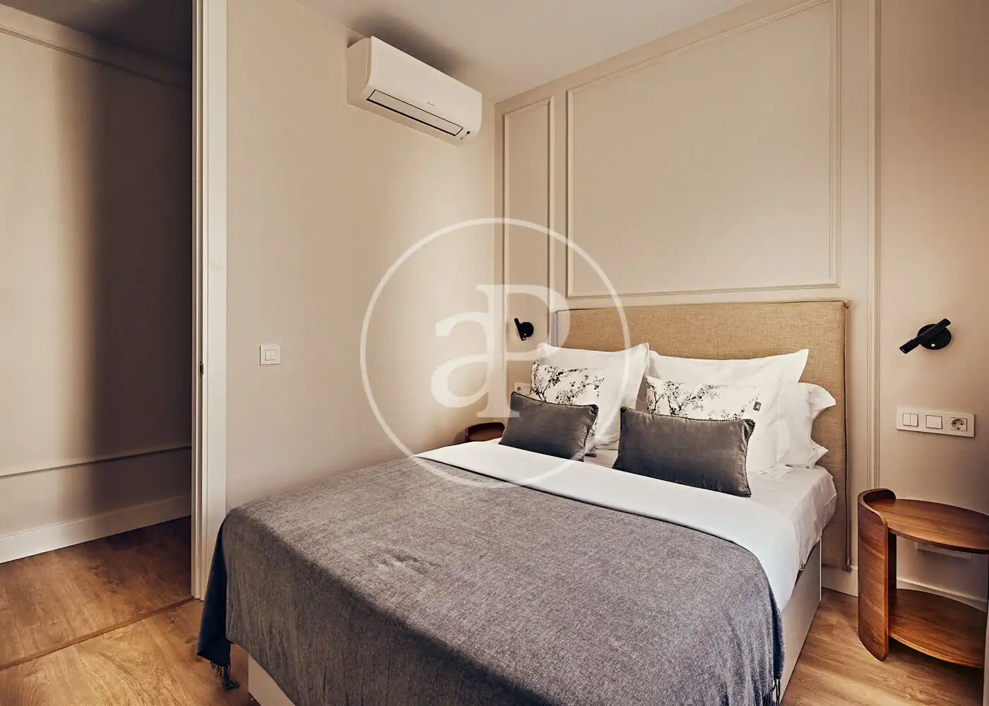 Schlafzimmer von Wohnung zum Verkauf in Madrid mit Klimaanlage, Heizung und Terrasse