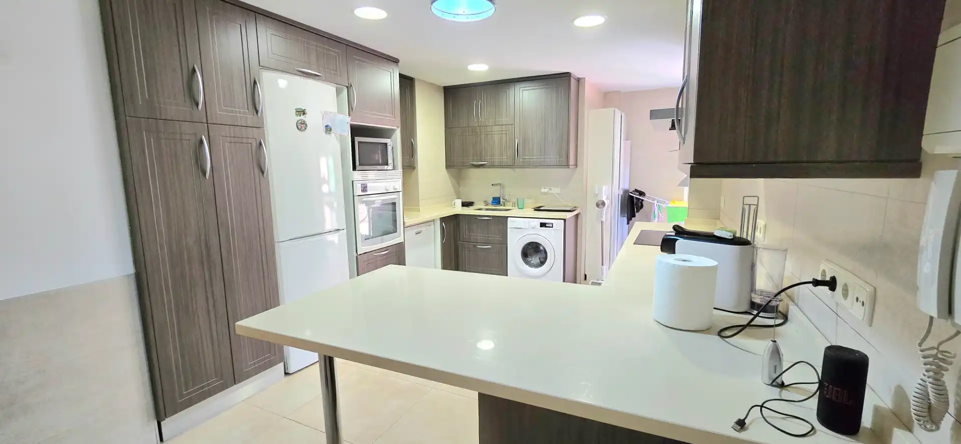 Cocina de Piso en venta en Las Rozas de Madrid con Aire acondicionado, Calefacción y Jardín privado