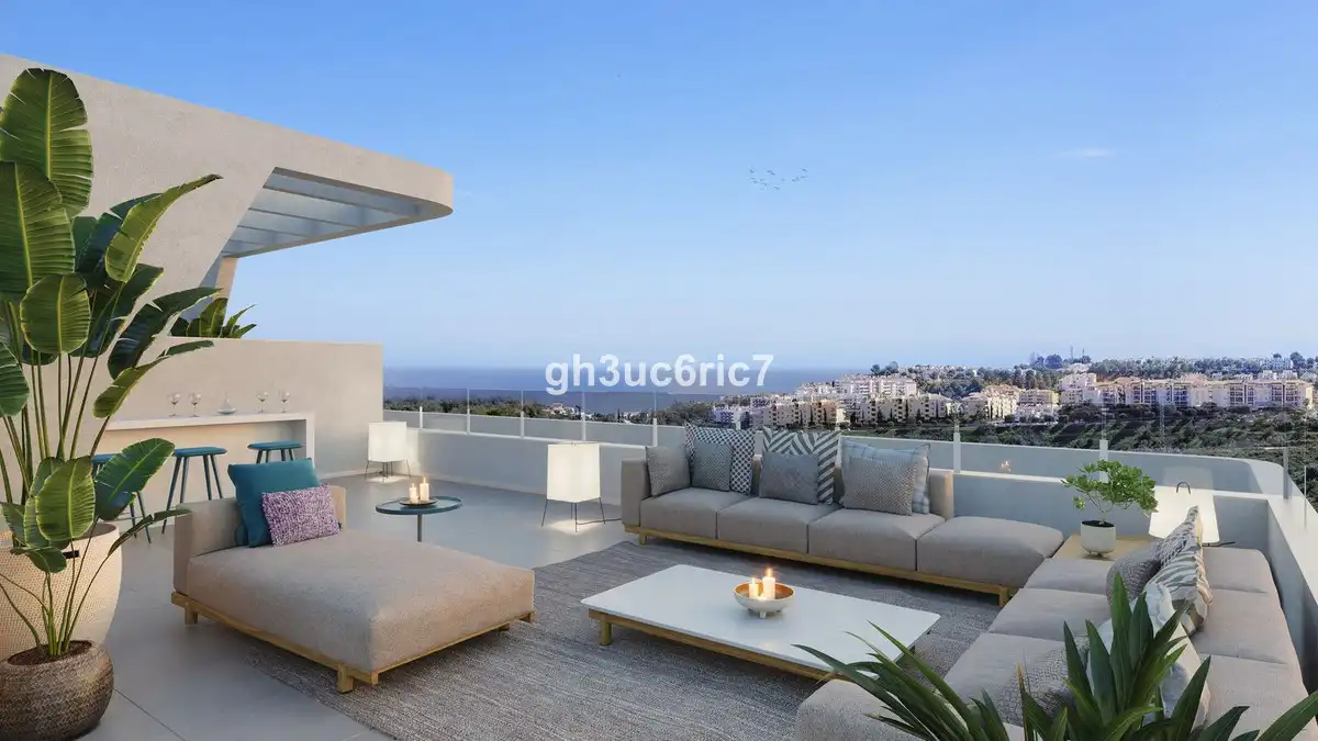 Terrassa de Apartament en venda en Mijas amb Aire condicionat, Terrassa i Traster