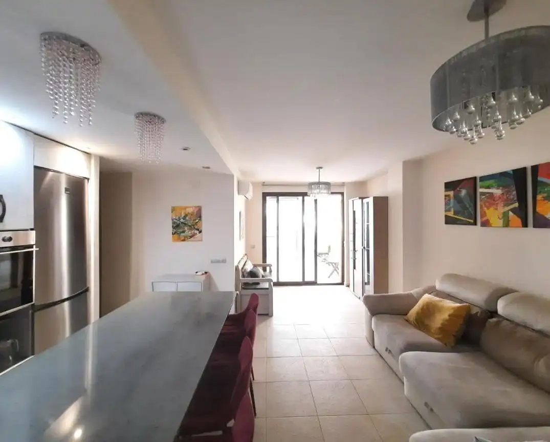 Wohnzimmer von Wohnungen zum Verkauf in Escalona mit Klimaanlage, Heizung und Privatgarten