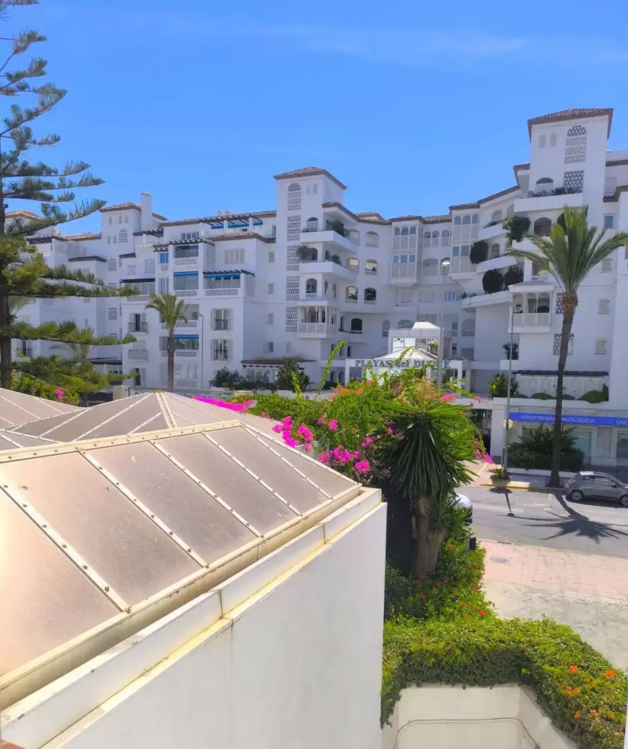 Exterior view of Flat for rent in Marbella  with Private garden, Terrace and Storage room