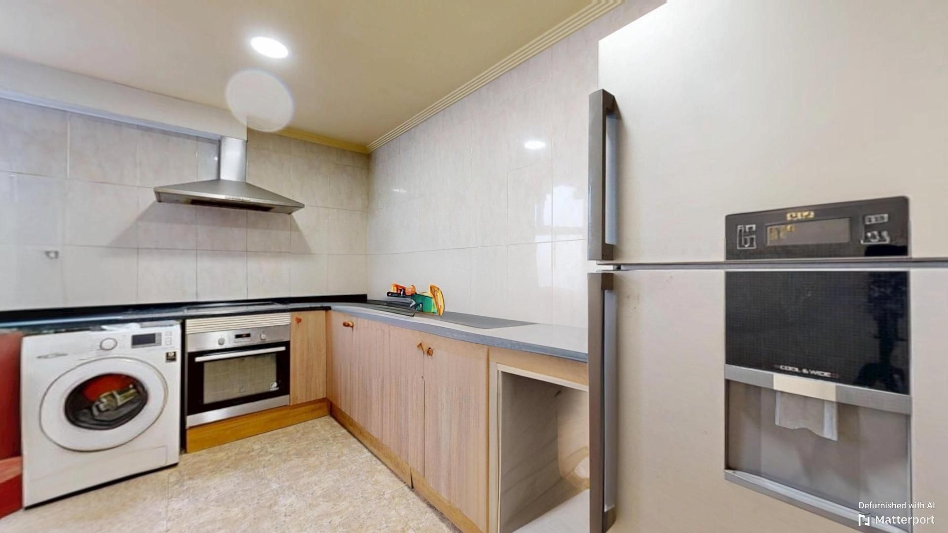 Küche von Wohnung zum verkauf in Benissa mit Klimaanlage und Heizung