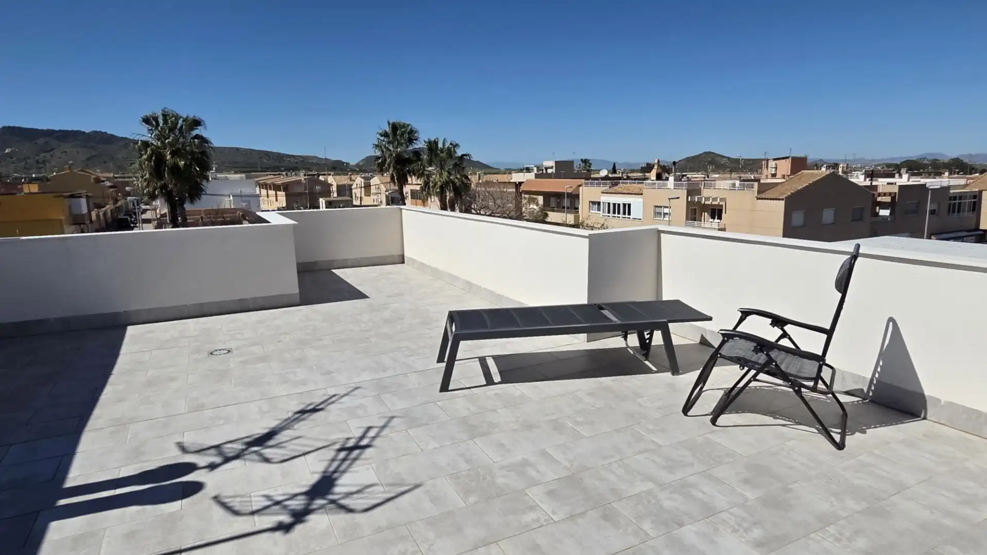Terraza de Casa adosada en venta en Cartagena con Aire acondicionado, Calefacción y Jardín privado