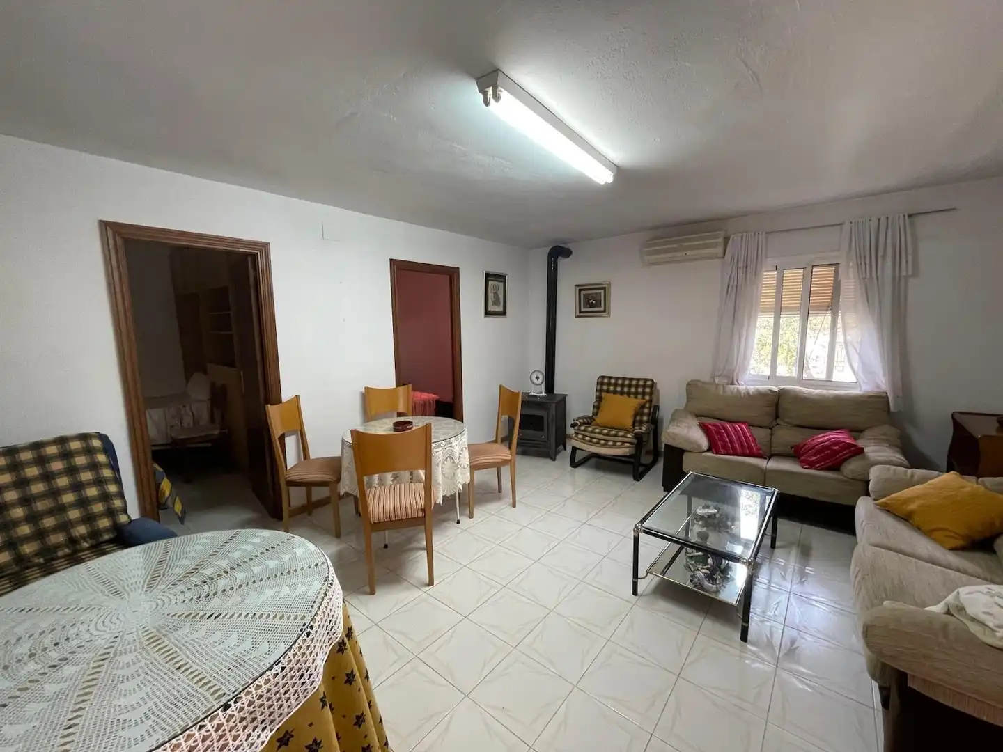 Wohnzimmer von Haus oder Chalet zum Verkauf in Cáceres mit Klimaanlage und Abstellraum