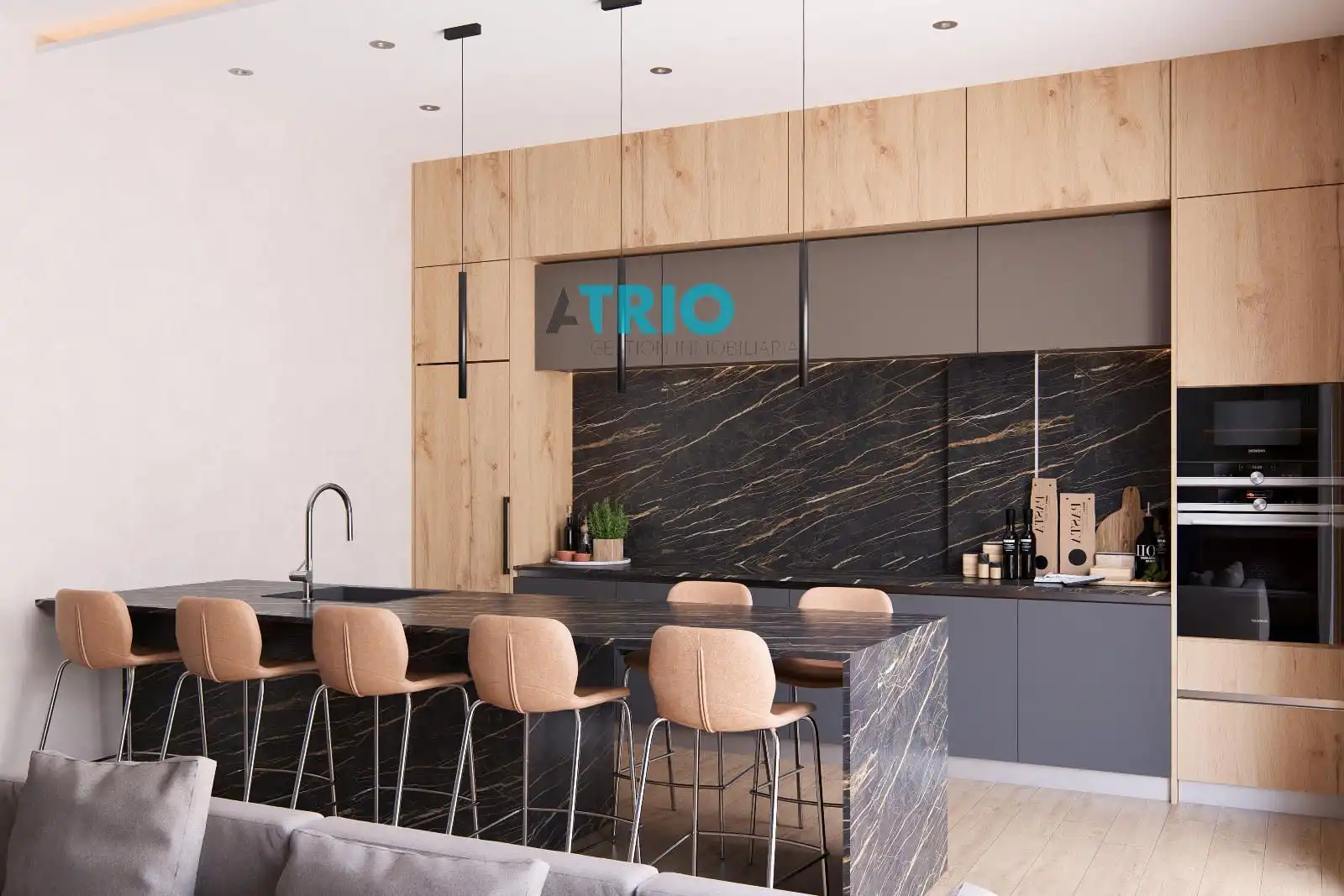 Cocina de Casa o chalet en venta en  Palma de Mallorca con Aire acondicionado, Terraza y Trastero