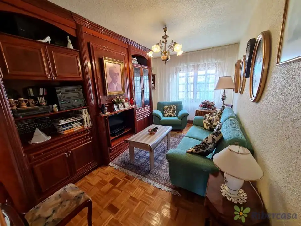 Sala de estar de Piso en venta en Corella con Calefacción, Jardín privado y Trastero