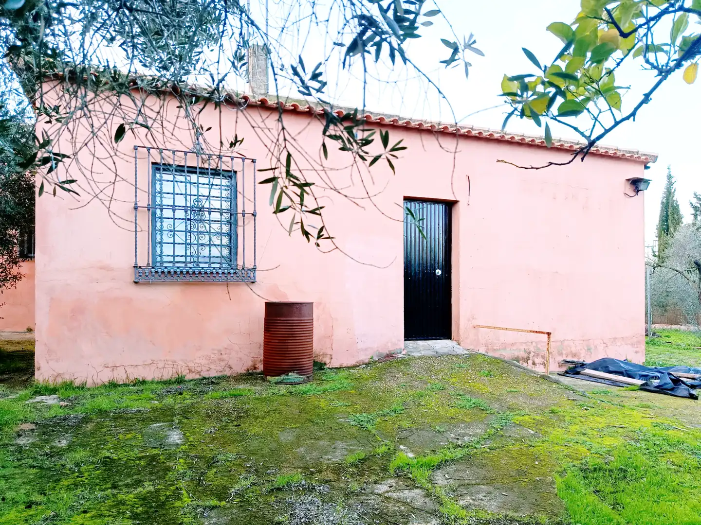 Garten von Country house zum Verkauf in Hinojos mit Privatgarten, Terrasse und Schwimmbad