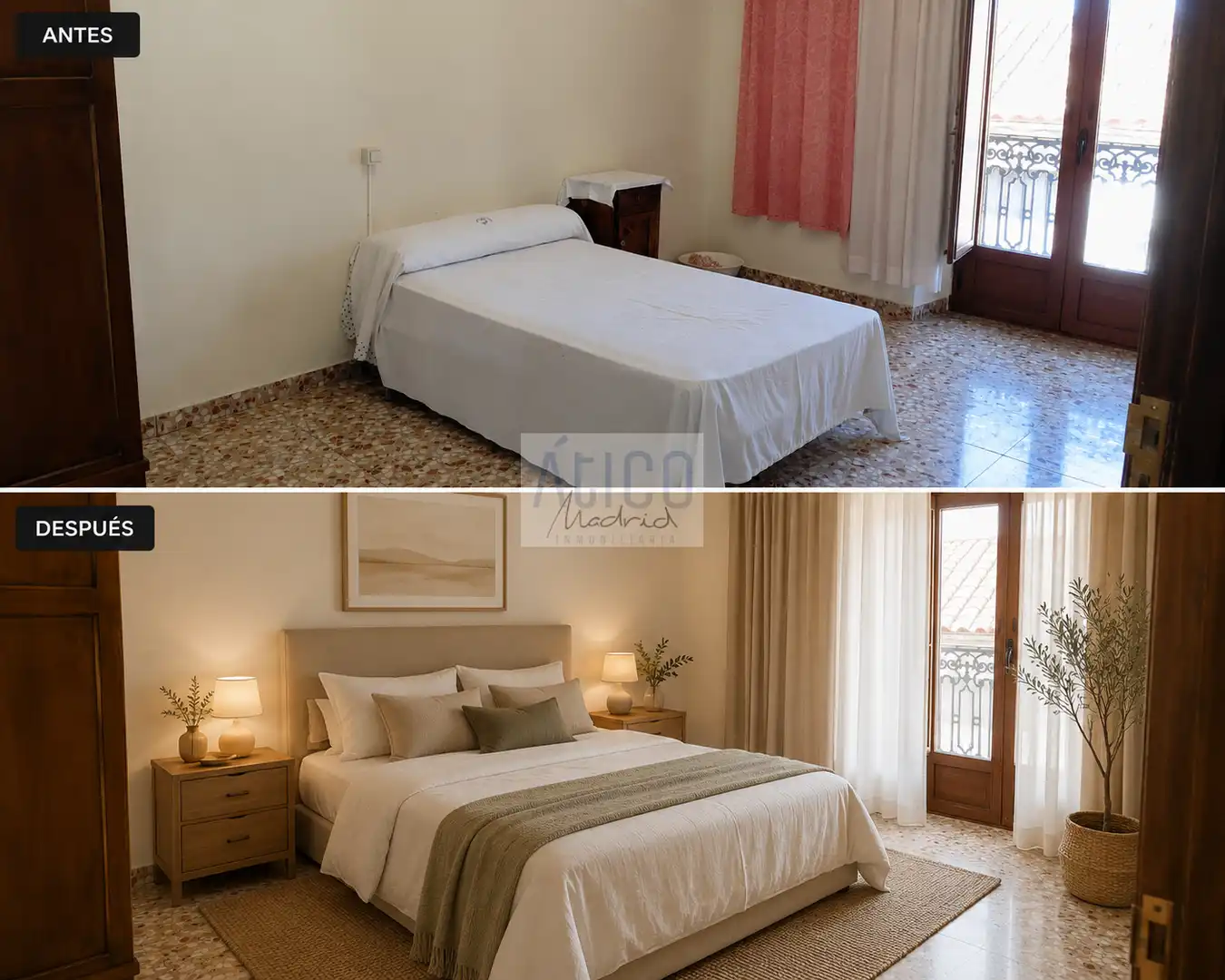 Bedroom of Houses for sale in Cózar  with Heating, Terrace and Balcony