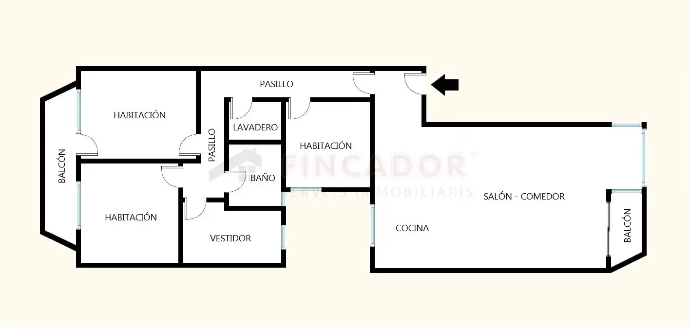 Flat for sale in Barberà del Vallès  with Air Conditioner, Heating and Parquet flooring