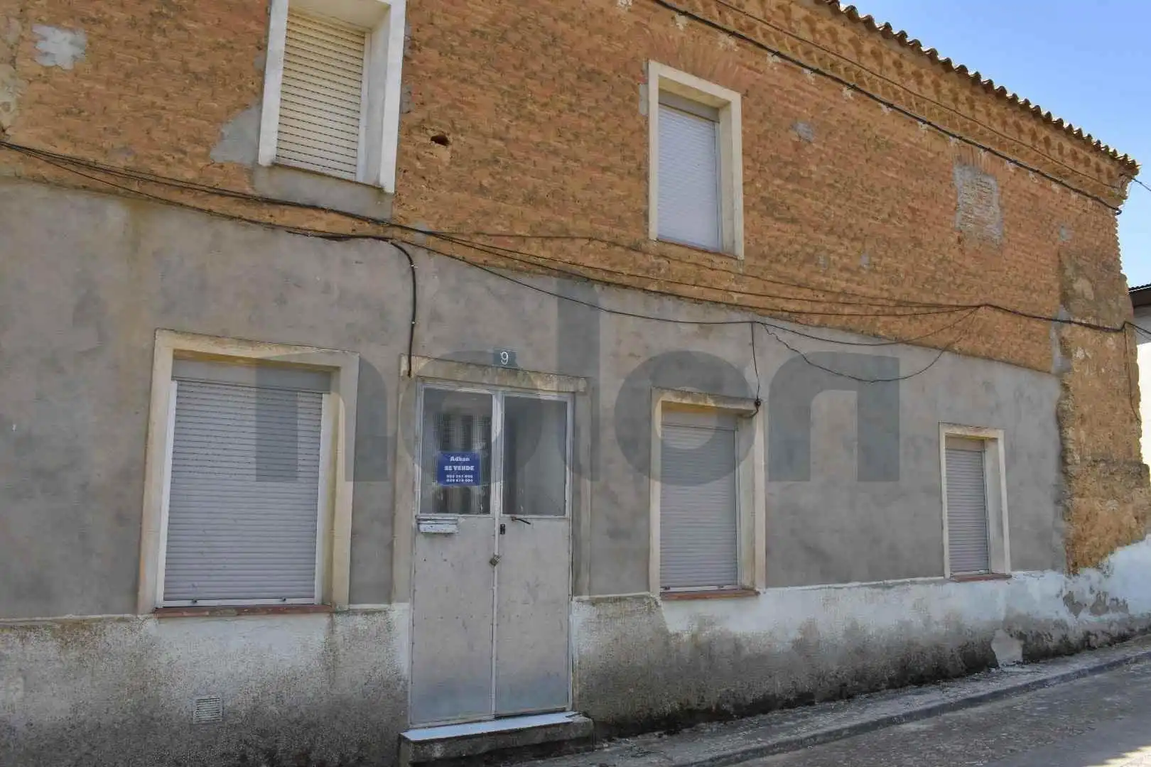 Vista exterior de Casa adosada en venta en Villacid de Campos con Calefacción