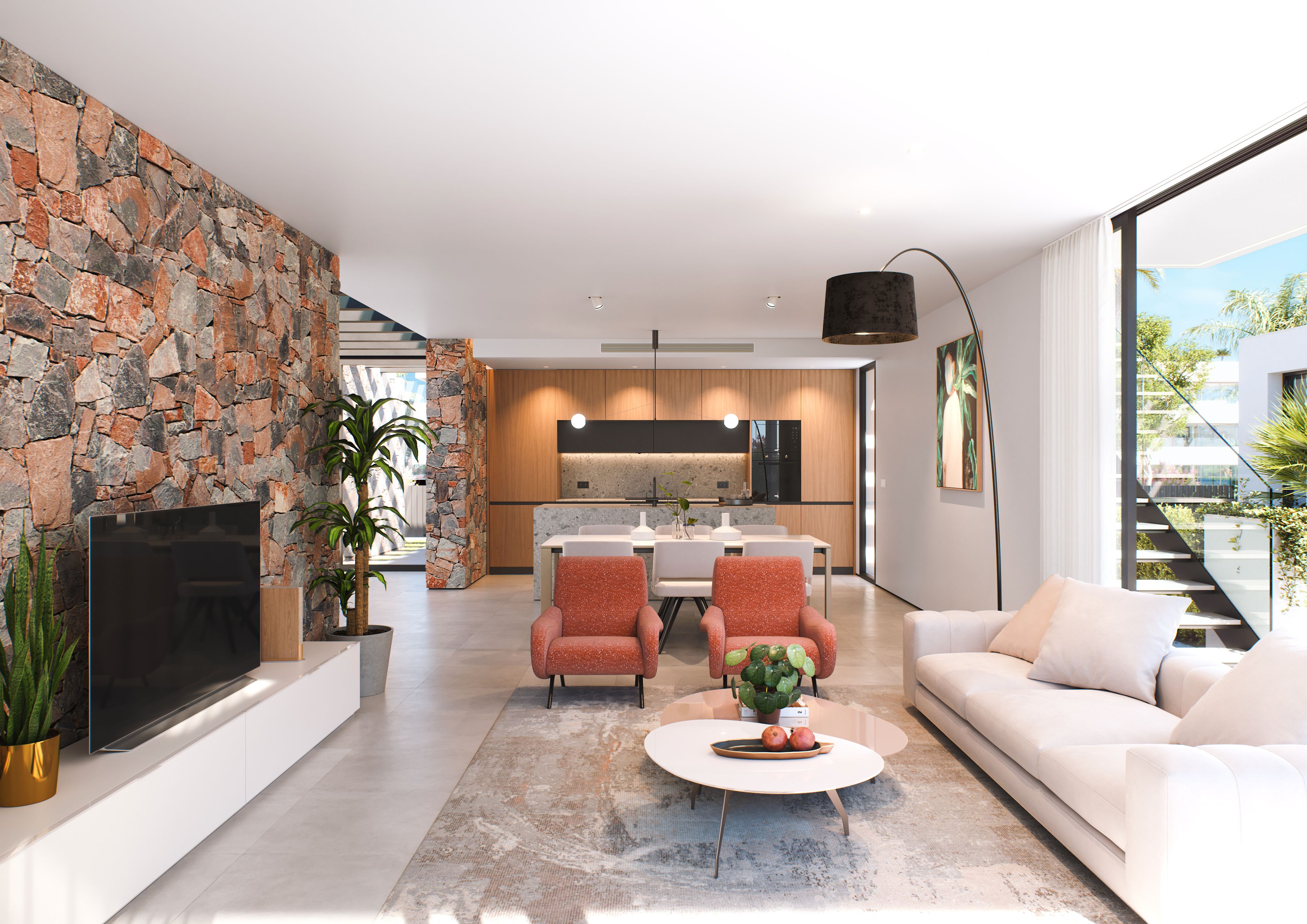 Living room of House or chalet for sale in Torre-Pacheco  with Swimming Pool
