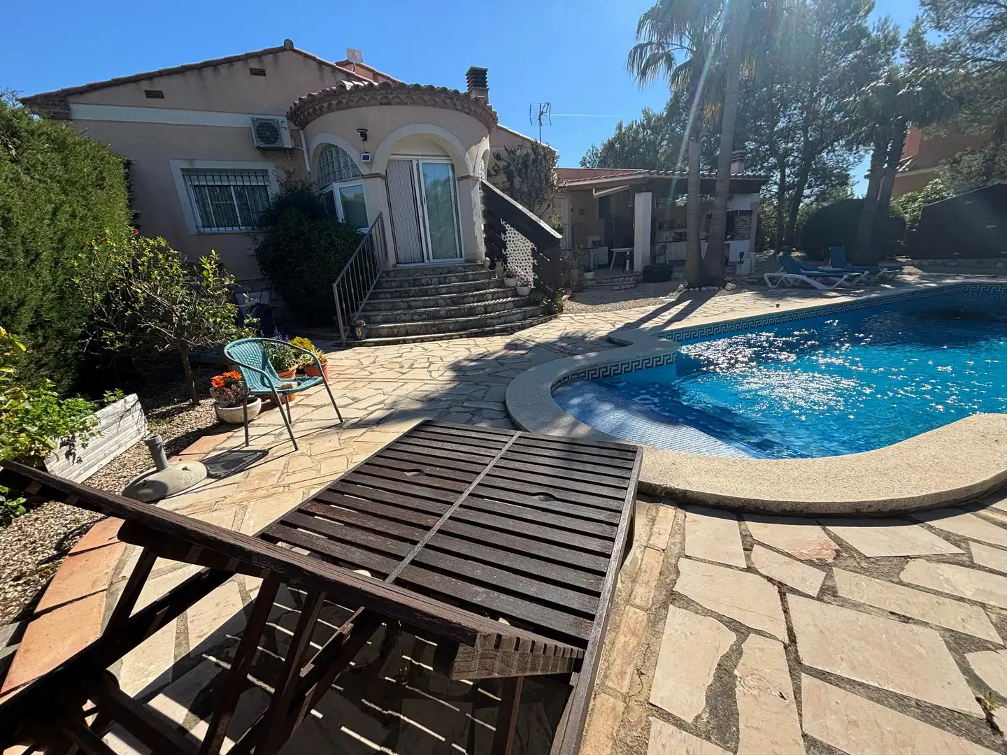 Piscina de Casa o xalet en venda en L'Ametlla de Mar  amb Jardí privat, Terrassa i Traster