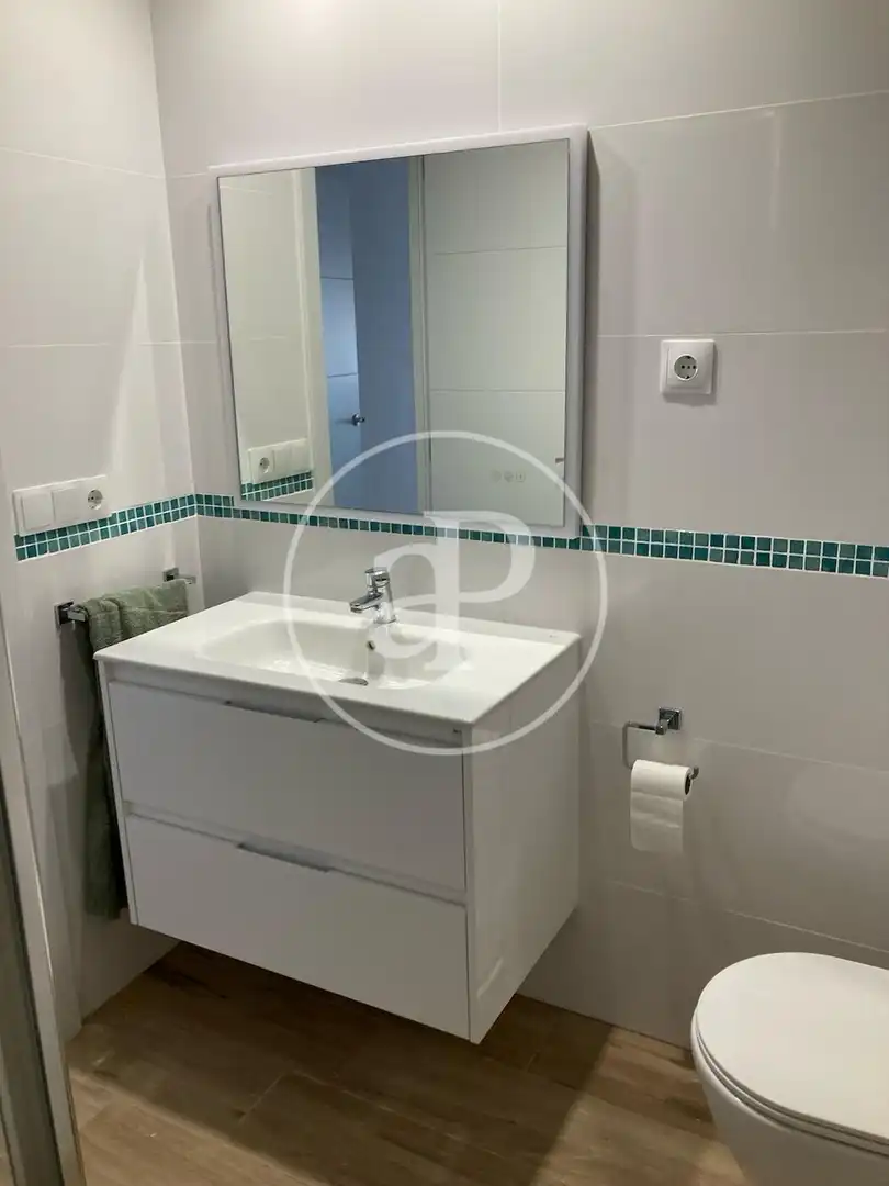 Baño de Piso de alquiler en Jávea / Xàbia con Aire acondicionado, Calefacción y Jardín privado