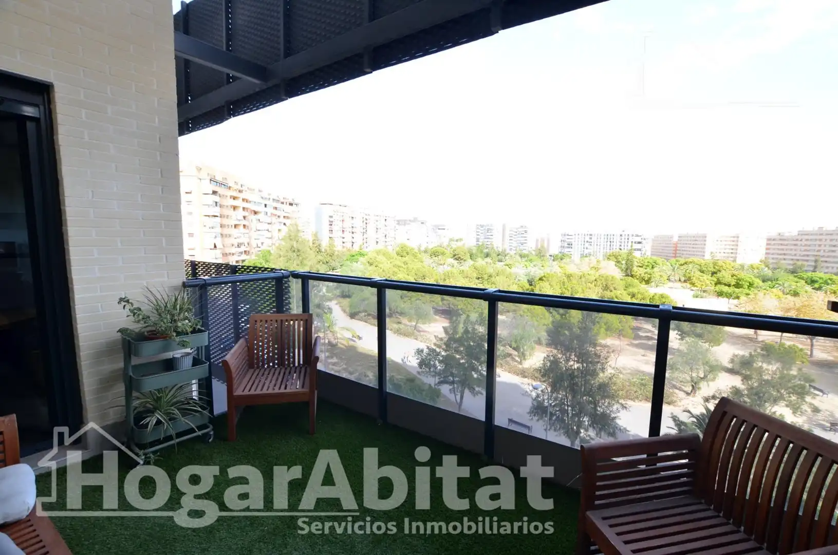 Terraza de Piso en venta en Alicante / Alacant con Aire acondicionado, Calefacción y Jardín privado