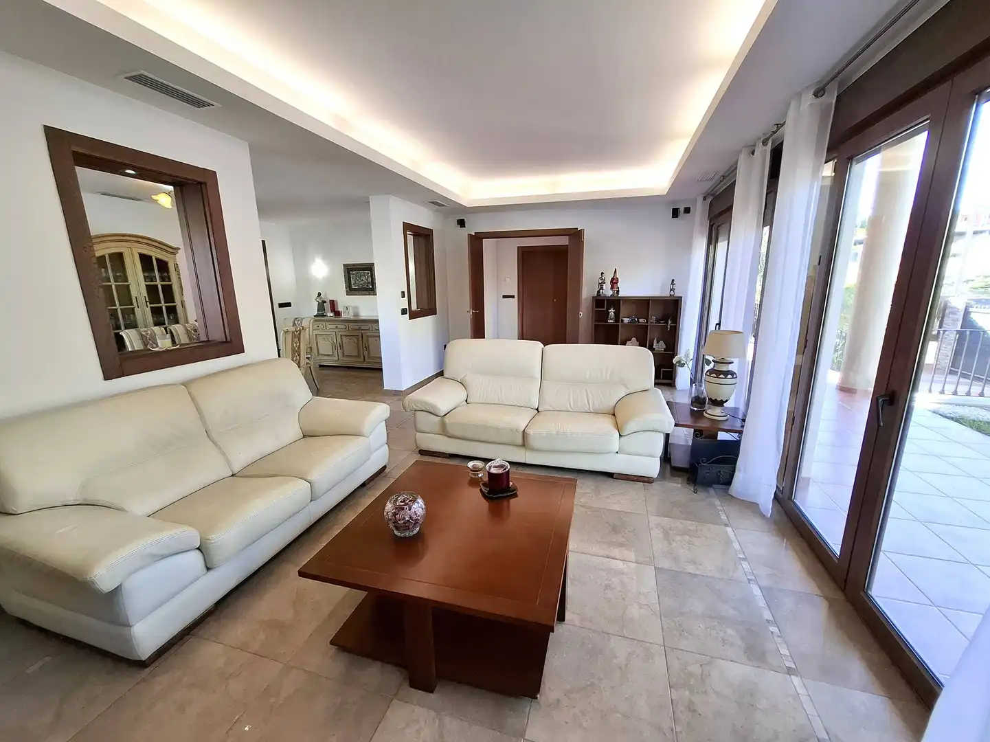 Living room of Houses for sale in Murcia  with Air Conditioner, Heating and Private garden