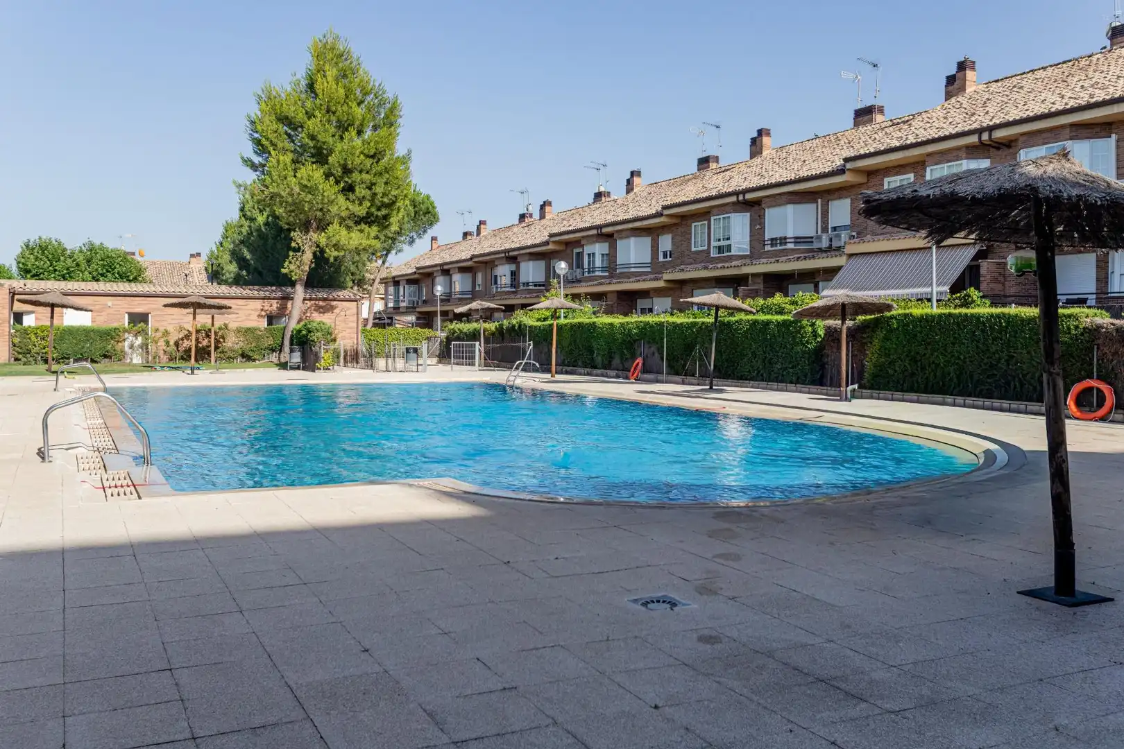 Swimming pool of Detached homes for sale in Valdemoro  with Heating, Storage room and Community pool