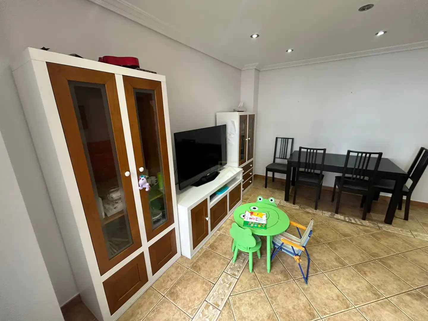 Living room of Flat for sale in Cartes  with Heating and Furnished