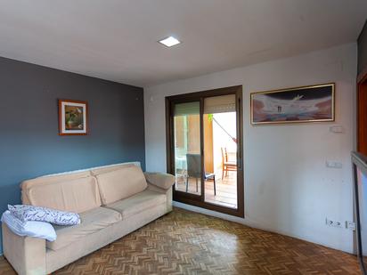 Living room of Attic for sale in  Barcelona Capital  with Terrace and Storage room