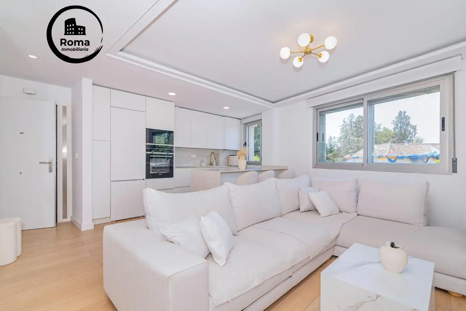 Living room of Flat for sale in Alhendín  with Air Conditioner, Heating and Terrace