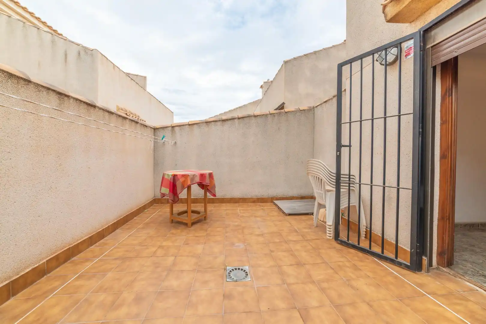Terraza de Dúplex en venta en Los Alcázares con Terraza, Amueblado y Alarma