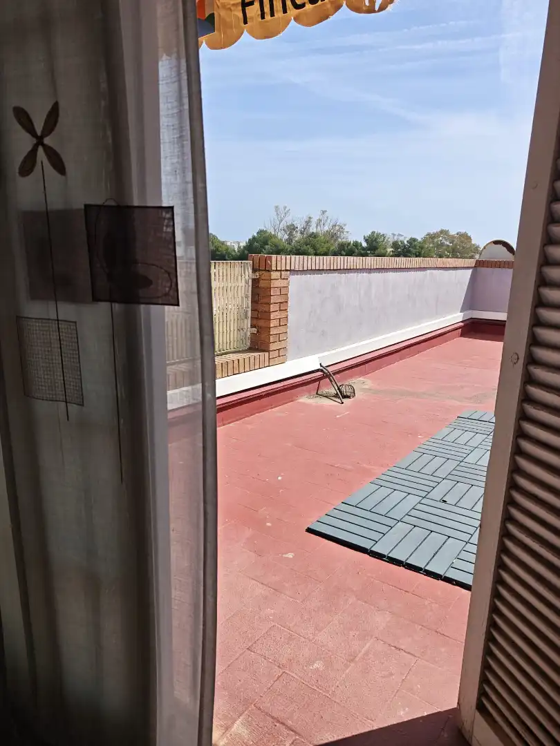 Terraza de Casa adosada en venta en Cubelles con Aire acondicionado, Calefacción y Jardín privado