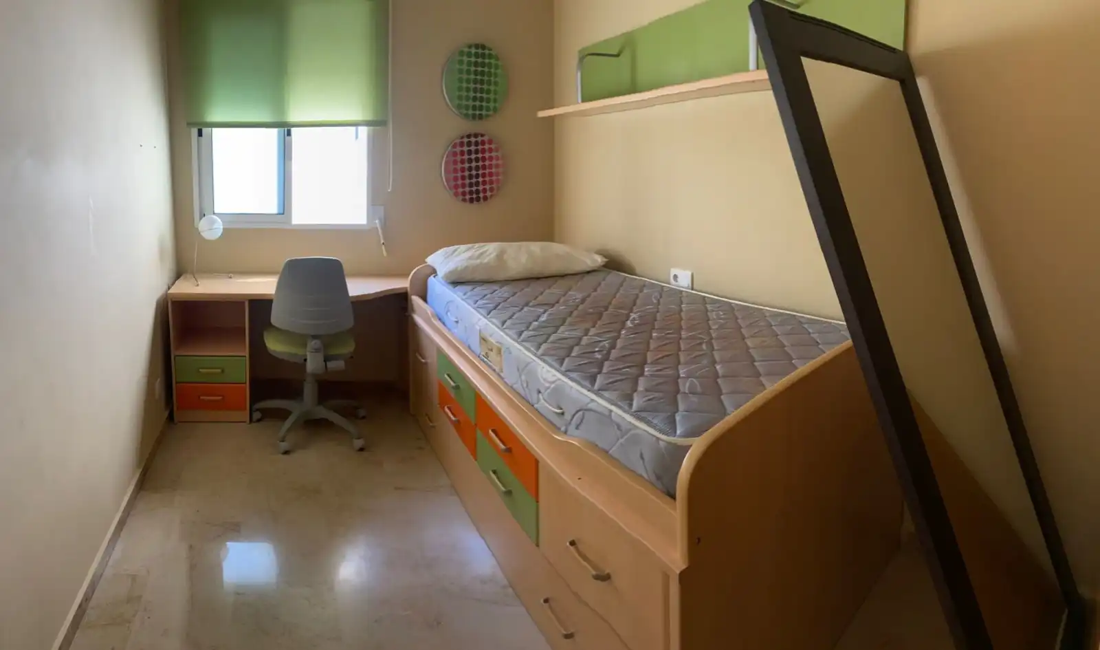 Schlafzimmer von Wohnung zur Miete in Albal mit Klimaanlage, Terrasse und Möbliert